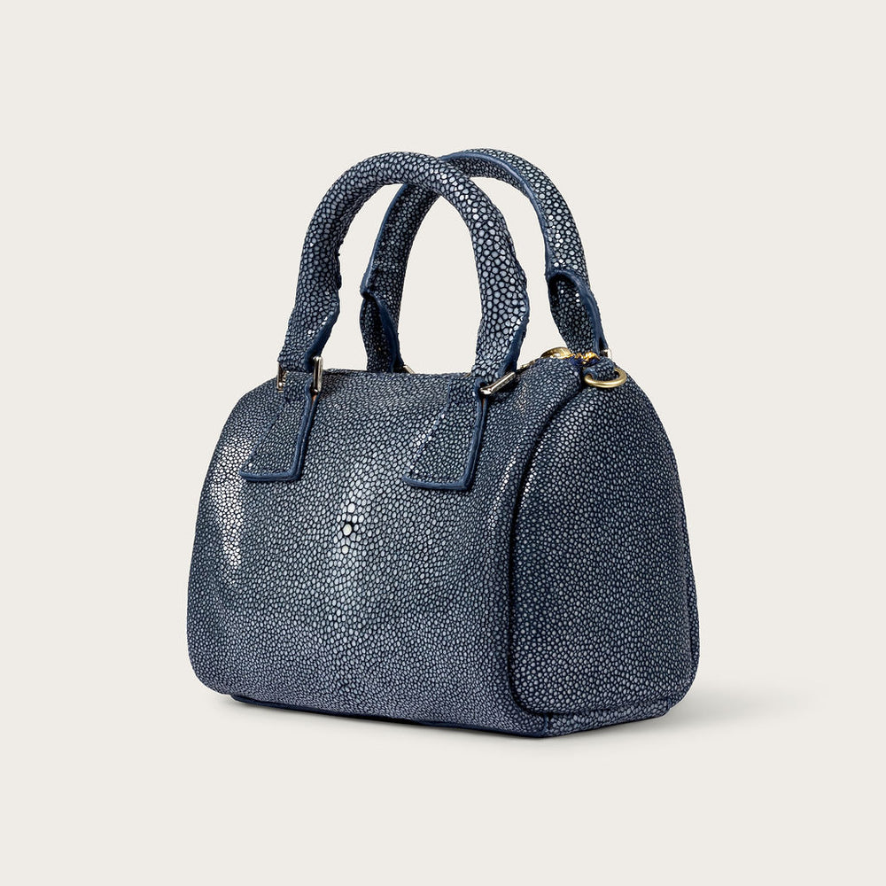 Ella Polished Stingray Blue Onyx