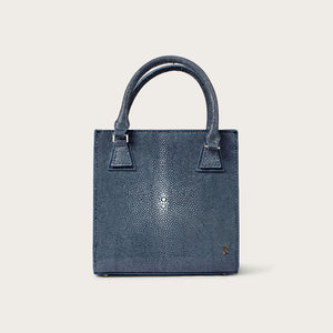 Tessa Polished Stingray Blue Onyx