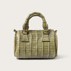 Victoria Crocodile Olive Green
