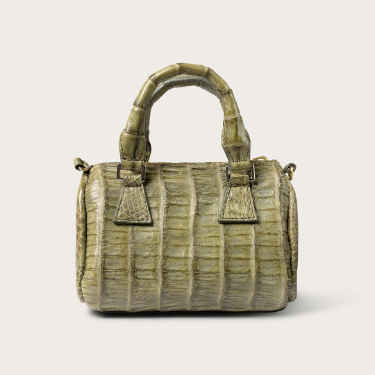 Victoria Crocodile Olive Green