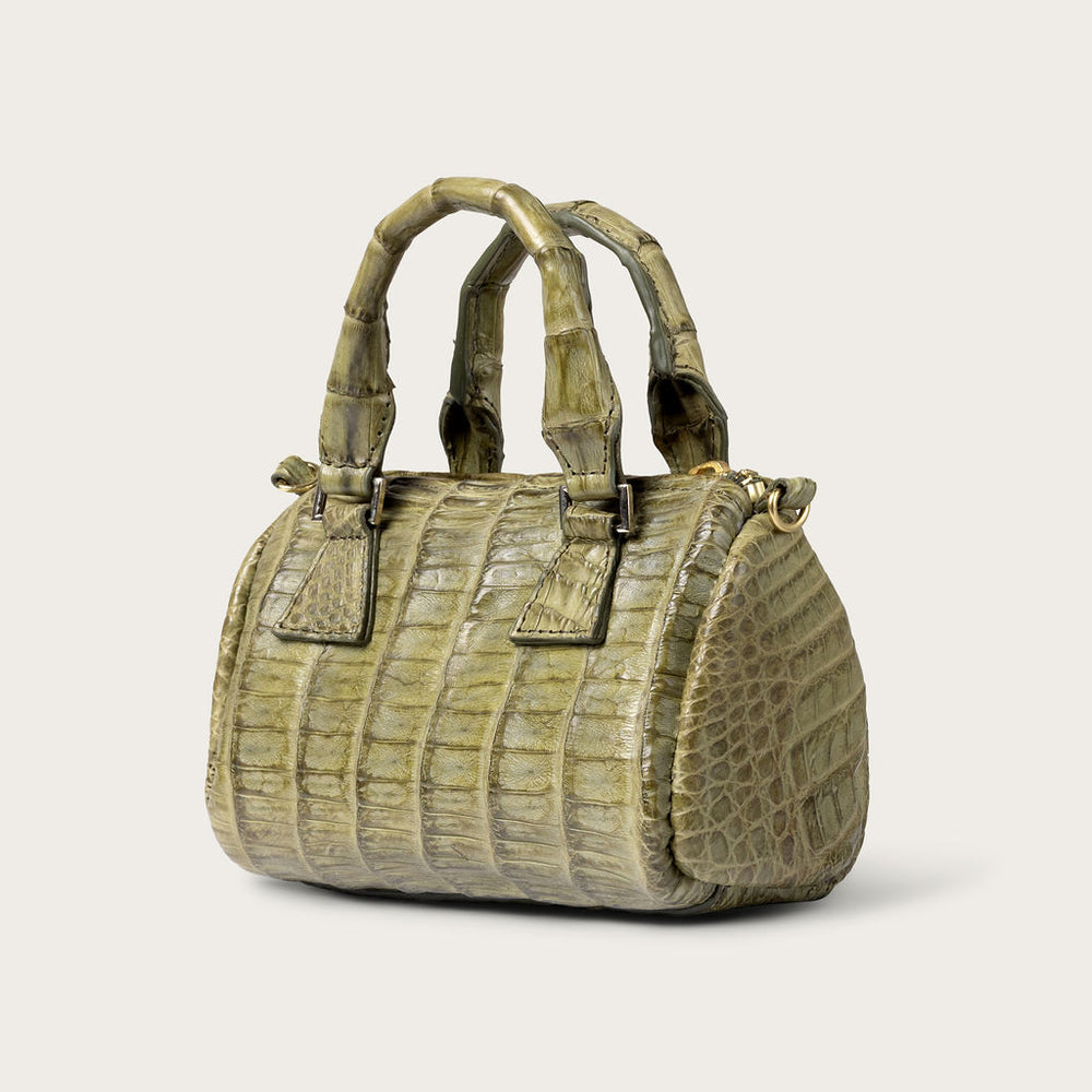 Victoria Crocodile Olive Green