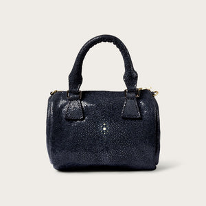 Ella Polished Stingray Black Caviar