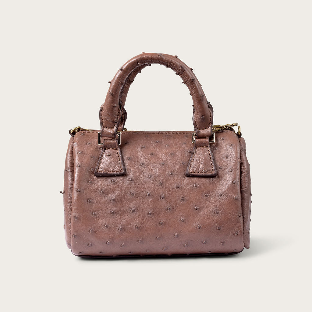Ella Ostrich Mocha