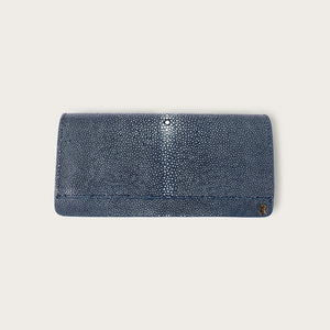 Claire Polished Stingray Blue Onyx