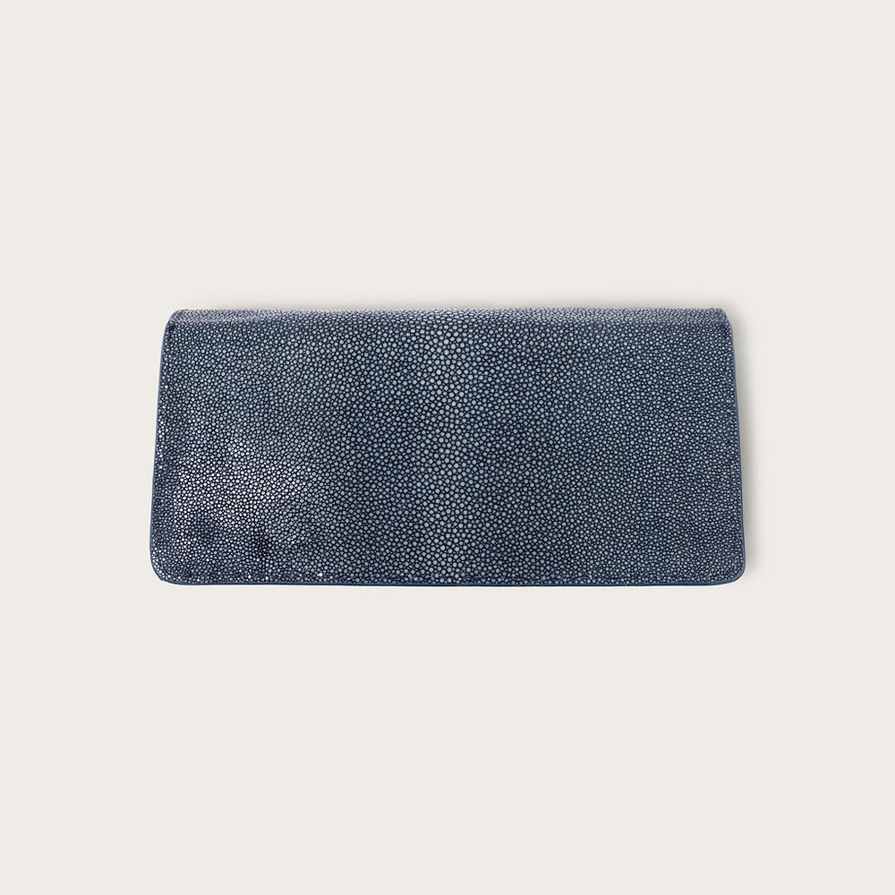 Claire Polished Stingray Blue Onyx