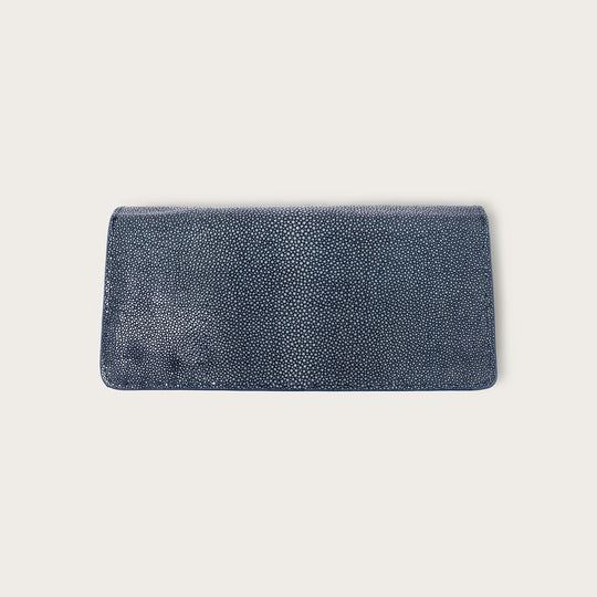 Claire Polished Stingray Blue Onyx