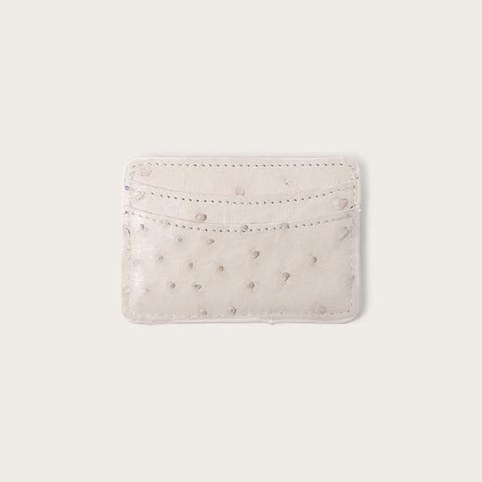 Lillian Wallet Ostrich Dove