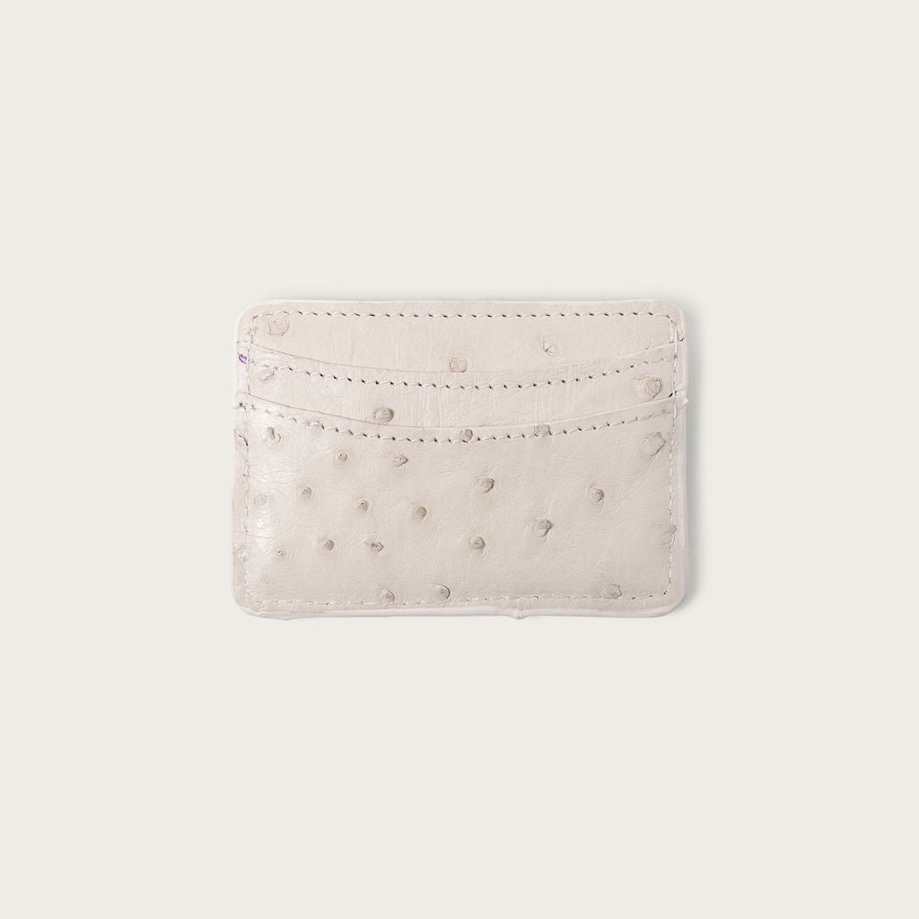 Lillian Wallet Ostrich Dove