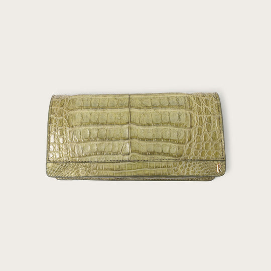Claire Crocodile Olive