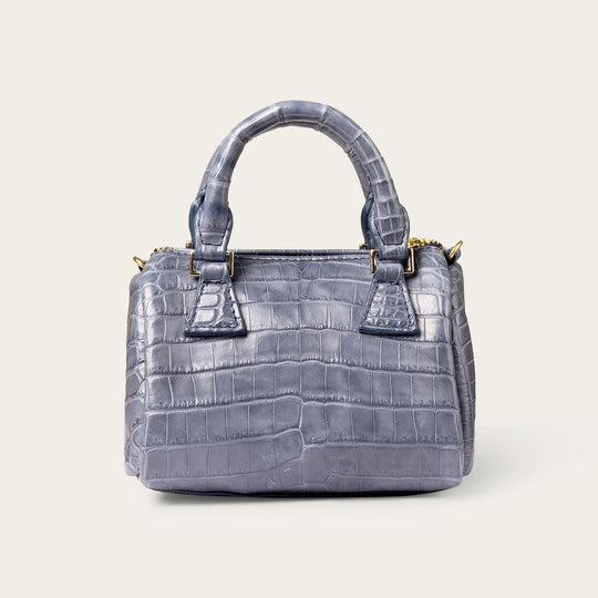 Ella Nile Crocodile Midnight Navy