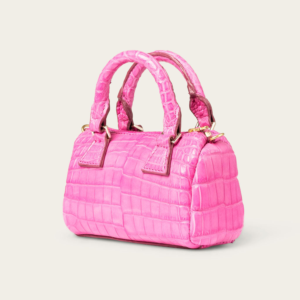 Ella Nile Crocodile Cosmo Pink