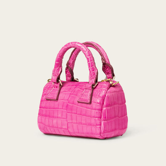 Victoria Nile Crocodile Cosmo Pink