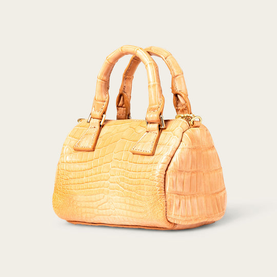 Ella Nile Crocodile Cognac