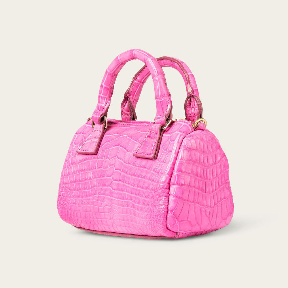 Victoria Nile Crocodile Cosmo Pink