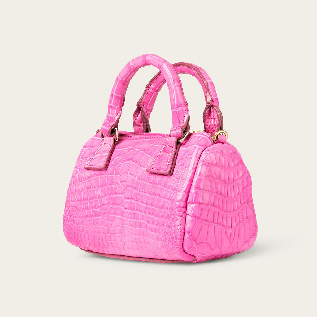 Victoria Nile Crocodile Cosmo Pink