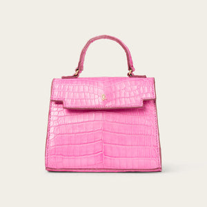 Eleanor Crocodile Cosmo Pink