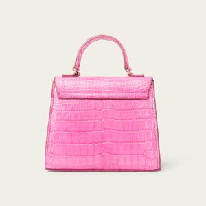 Eleanor Crocodile Cosmo Pink