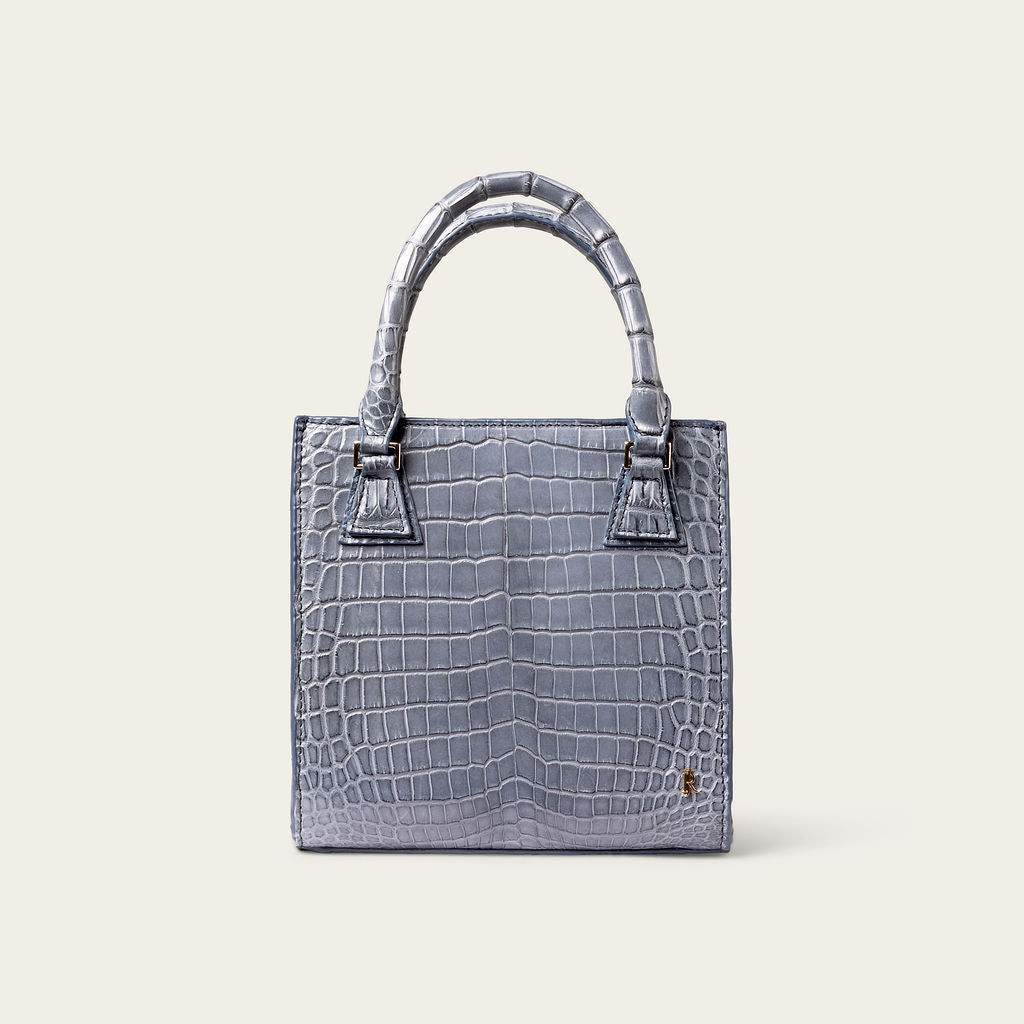Tessa Nile Crocodile Midnight Navy