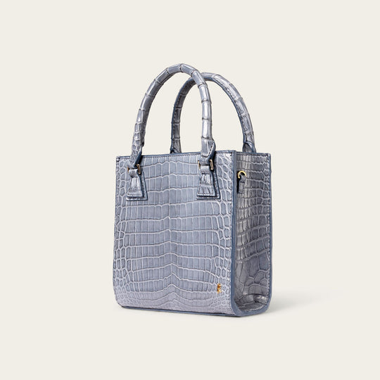 Tessa Nile Crocodile Midnight Navy