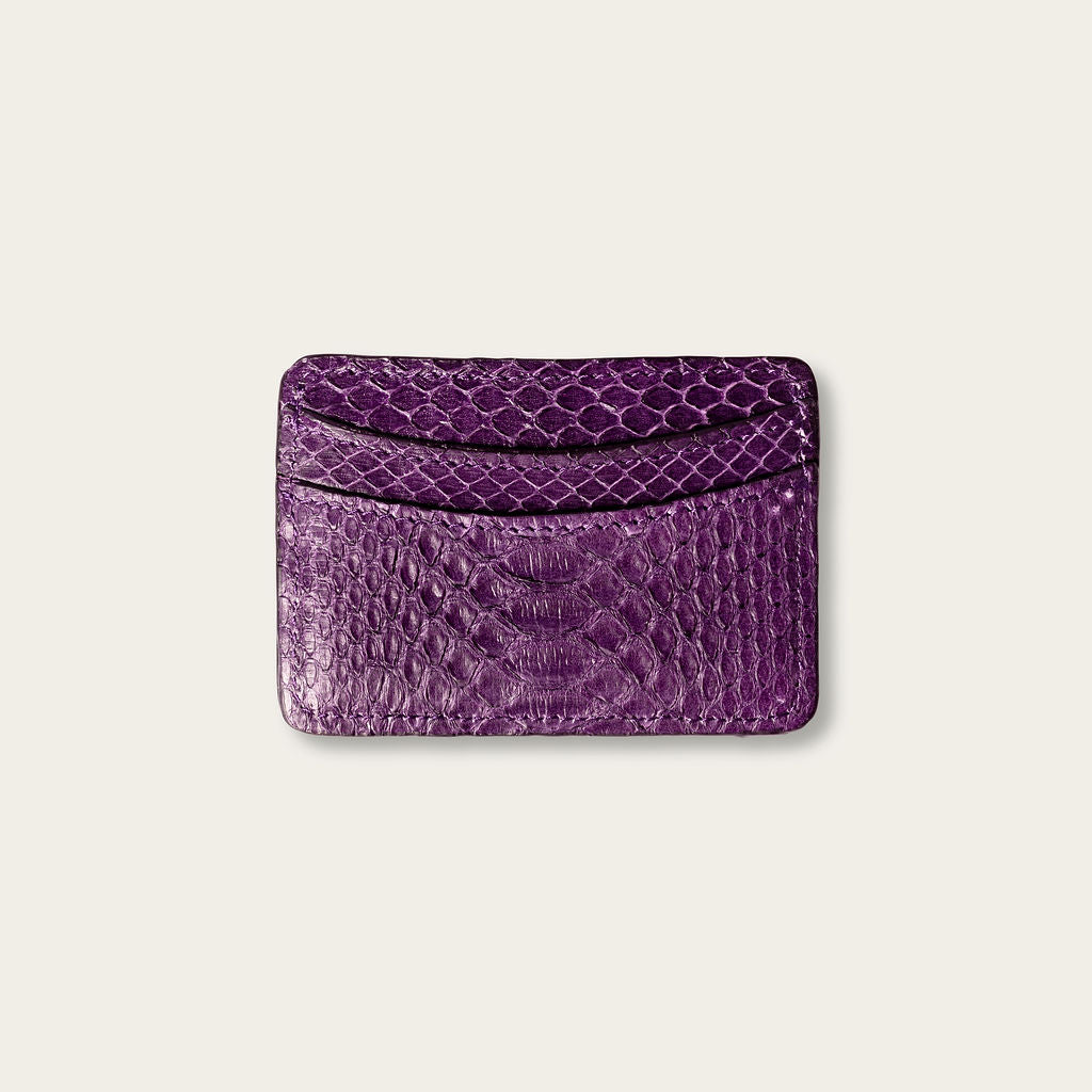 Lillian Wallet Python Purple