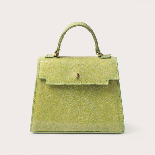 Eleanor Polished Stingray Pistachio