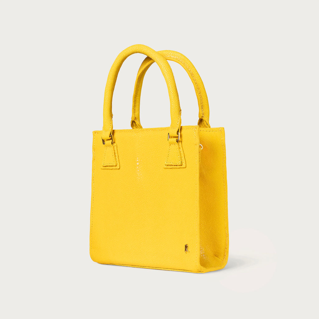 Tessa Polished Stingray Yellow