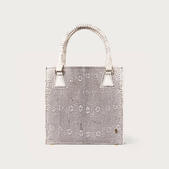 Tessa Ring Lizard Black & White