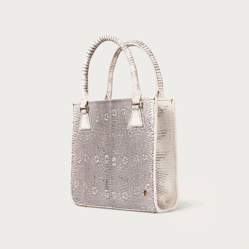 Tessa Ring Lizard Black & White