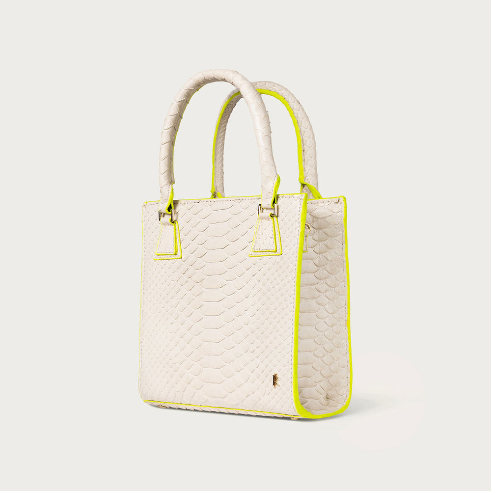 Tessa Python Dove Electric Yellow