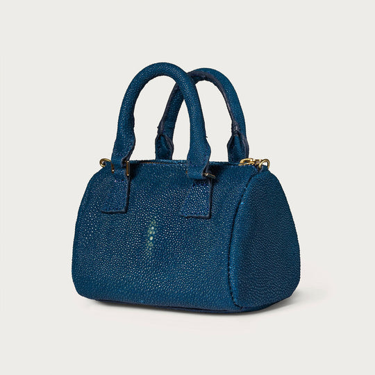 Ella Polished Stingray Disco Blue