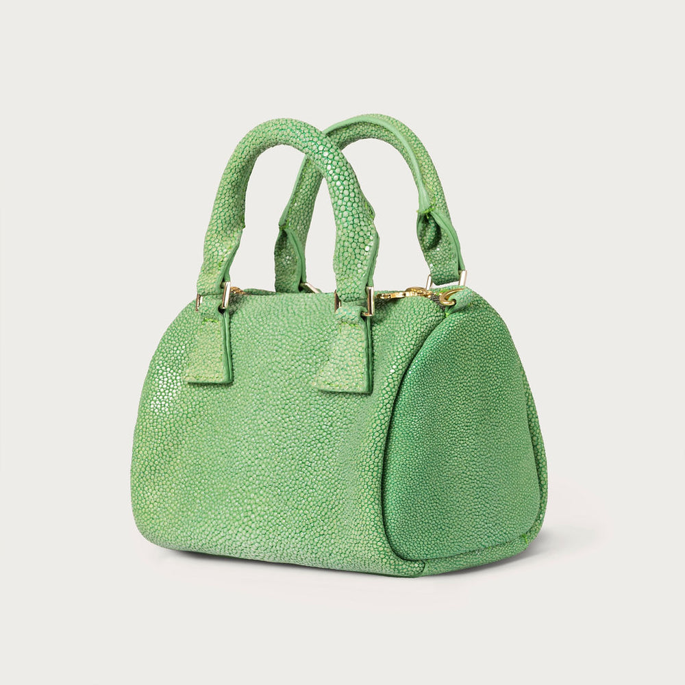 Ella Polished Stingray Kelly Green