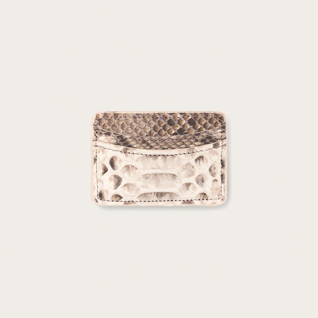 Lillian Wallet Python Black & White