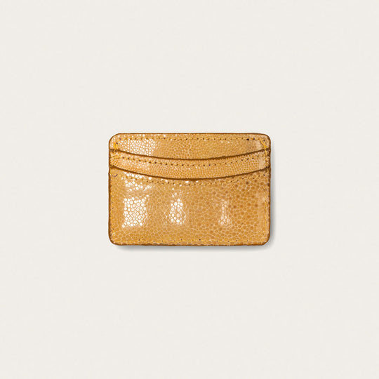 Lillian Wallet Polished Stingray Sand