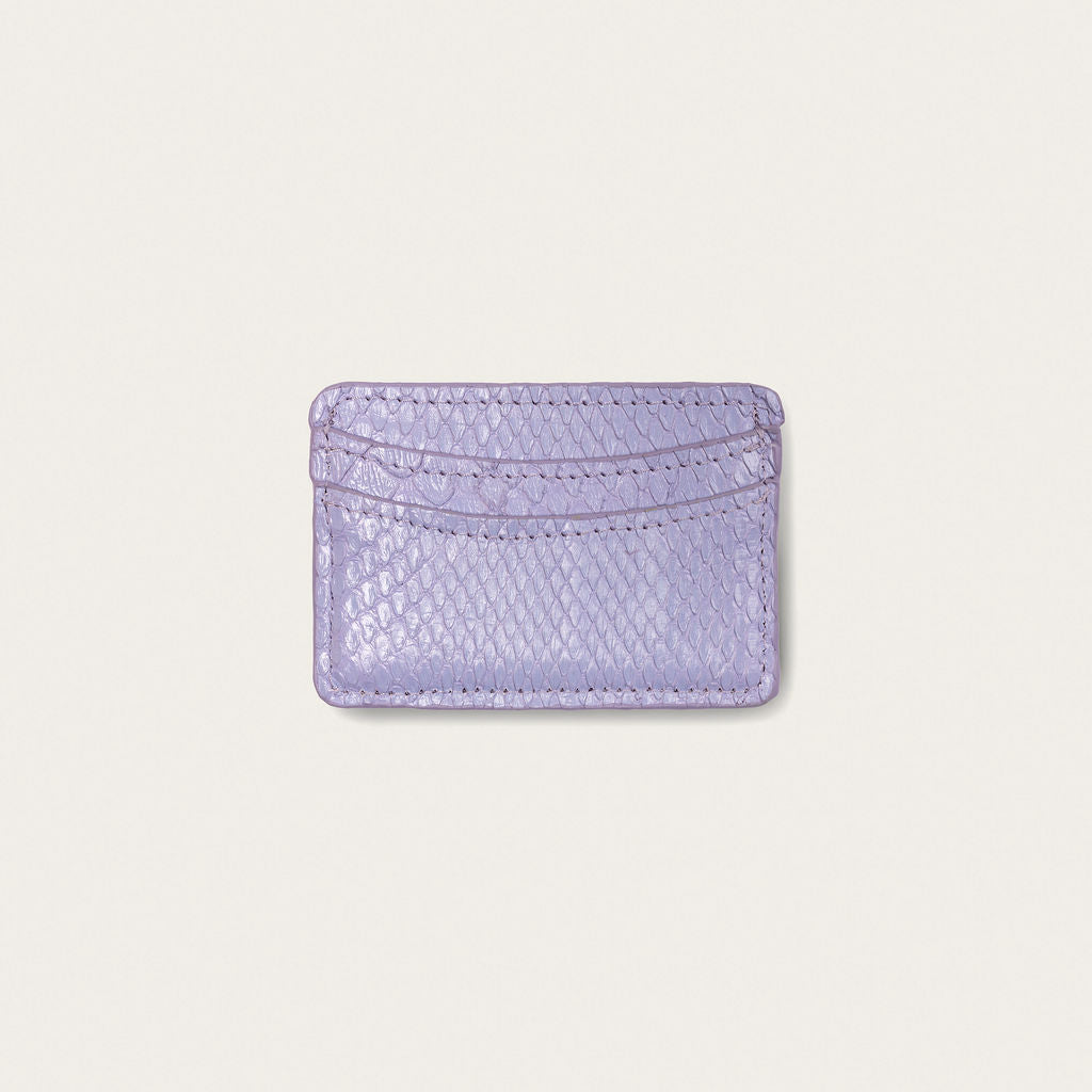 Lillian Wallet Python Lavender Haze