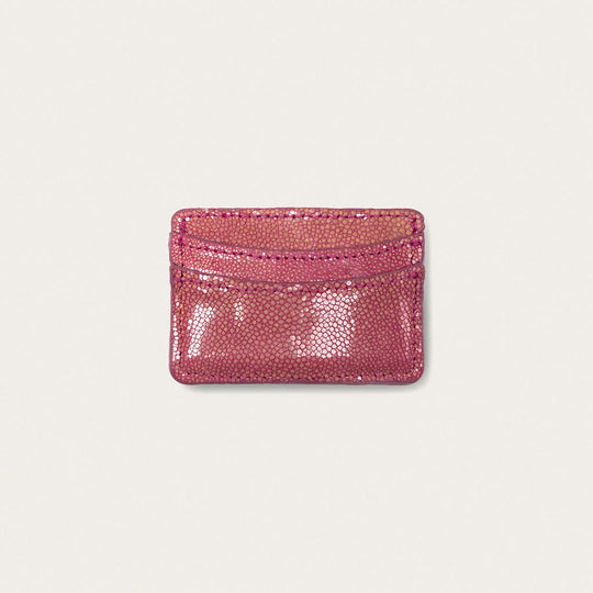 Lillian Wallet Polished Stingray Pink