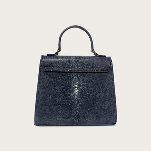 Eleanor Polished Stingray Blue Onyx