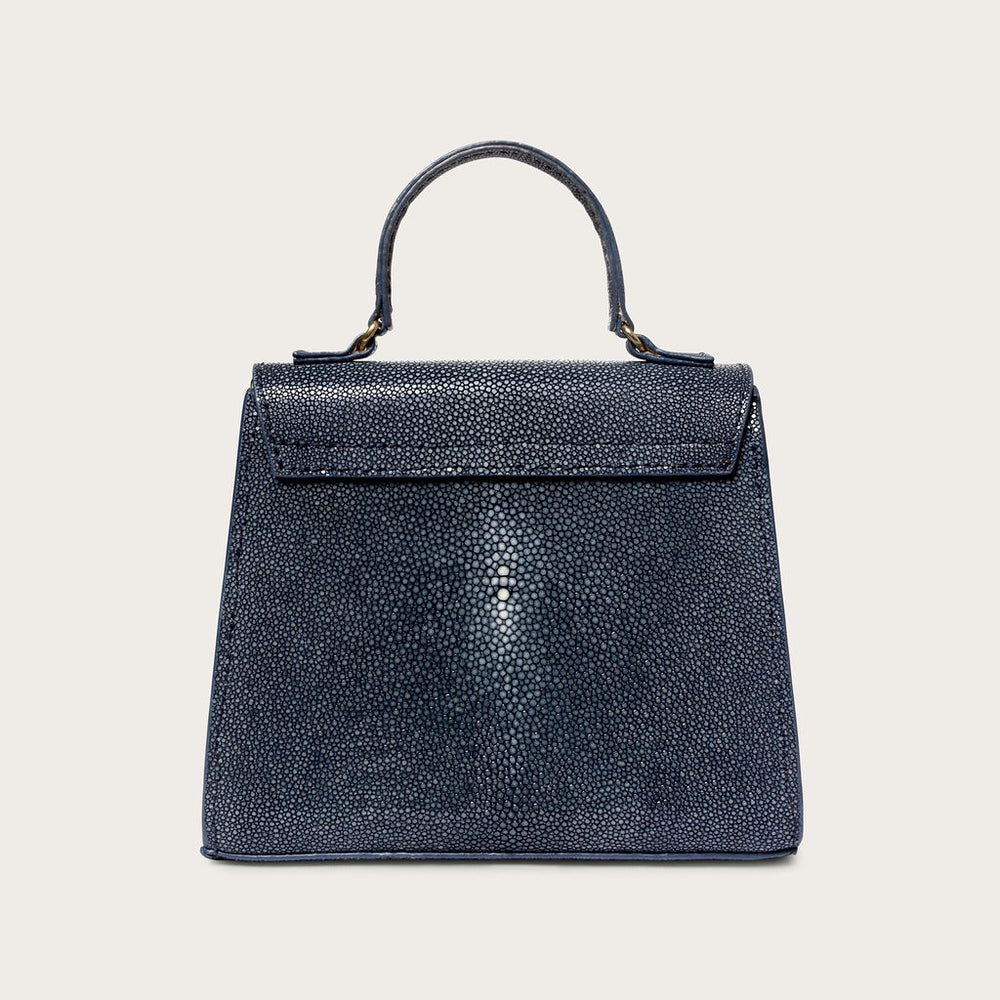 Eleanor Polished Stingray Blue Onyx