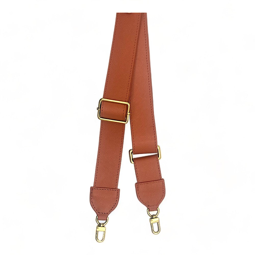 Crossbody Strap Crosshatch Burnt Sienna