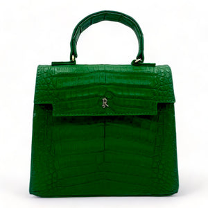 Eleanor Crocodile Emerald Green - Order for Dec Delivery