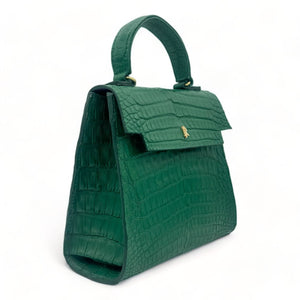 Eleanor Crocodile Emerald Green - Order for Dec Delivery