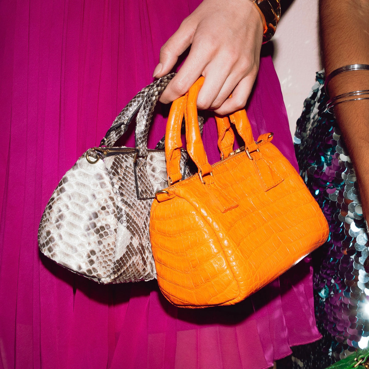 Ella Python Black & White