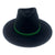 JR Hat Band Crocodile Emerald Green