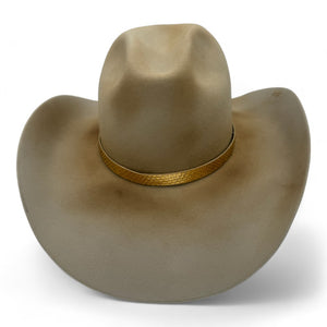 JR Hat Band Python Gold