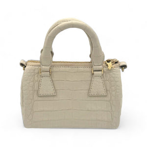 Victoria Crocodile Cashmere White - Available Now!