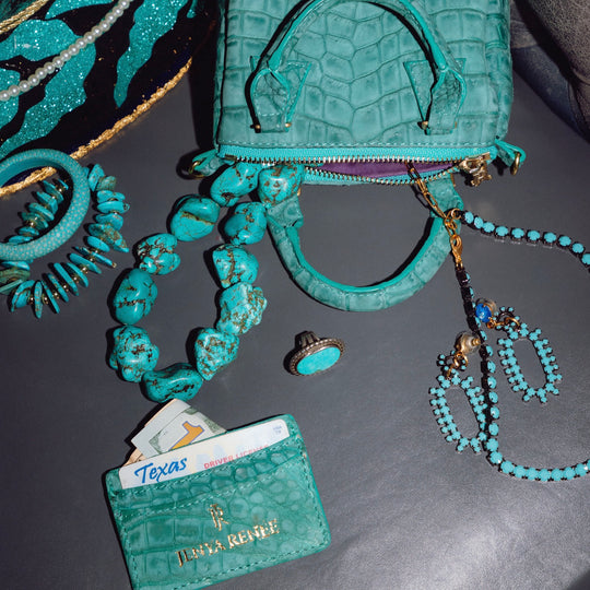 Lillian Wallet Ostrich Dove