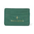 Lillian Wallet Crocodile Turquoise Blue