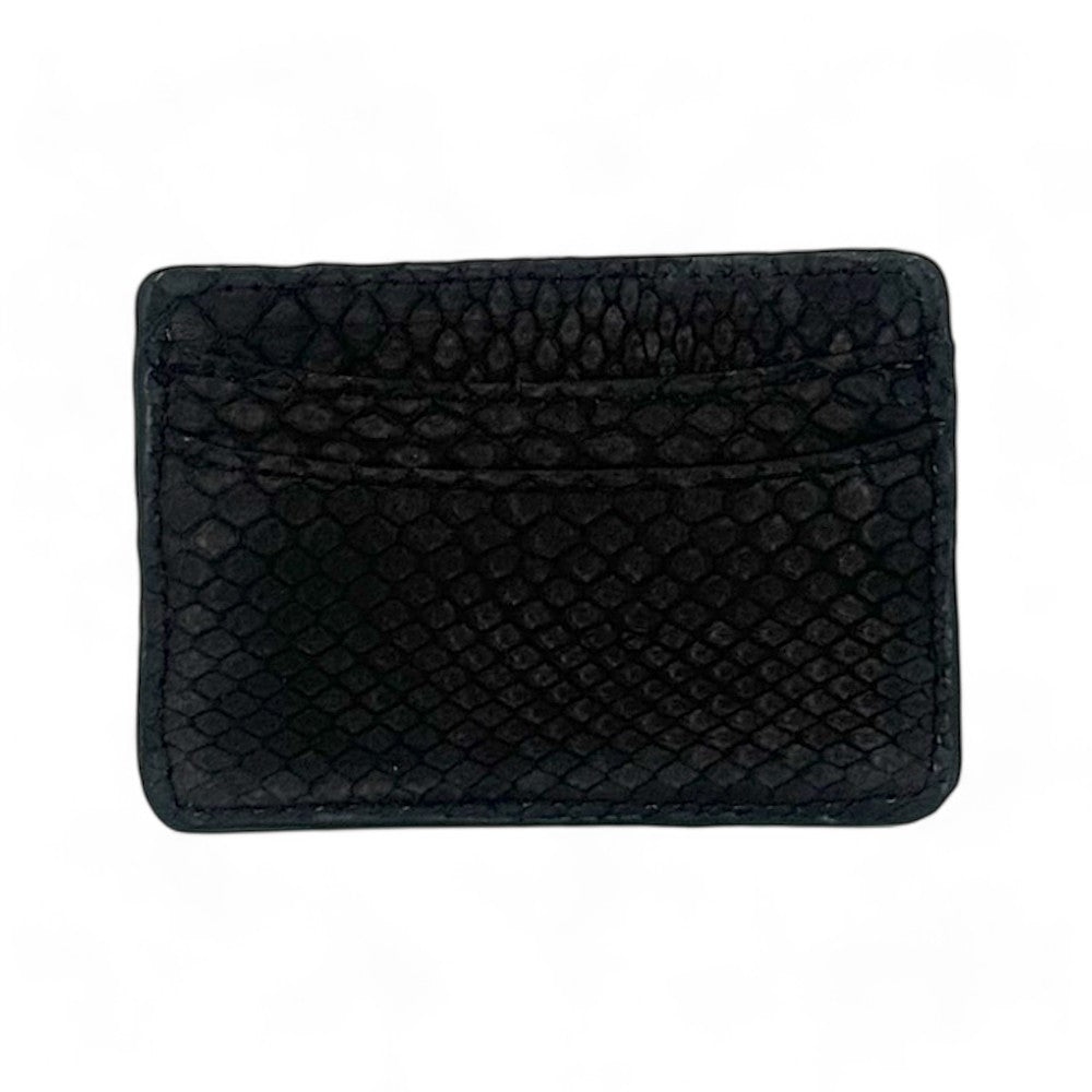 Lillian Wallet Python Black