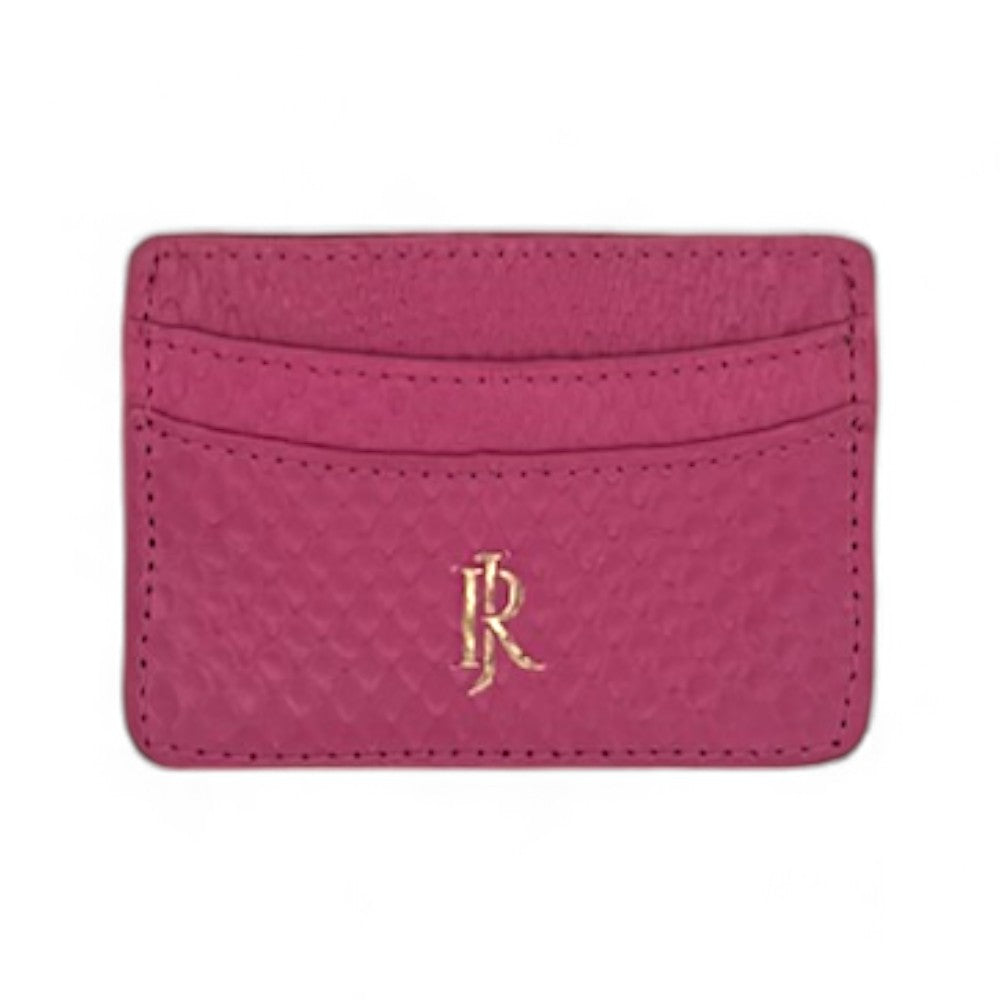 Lillian Wallet Python Barbie Pink