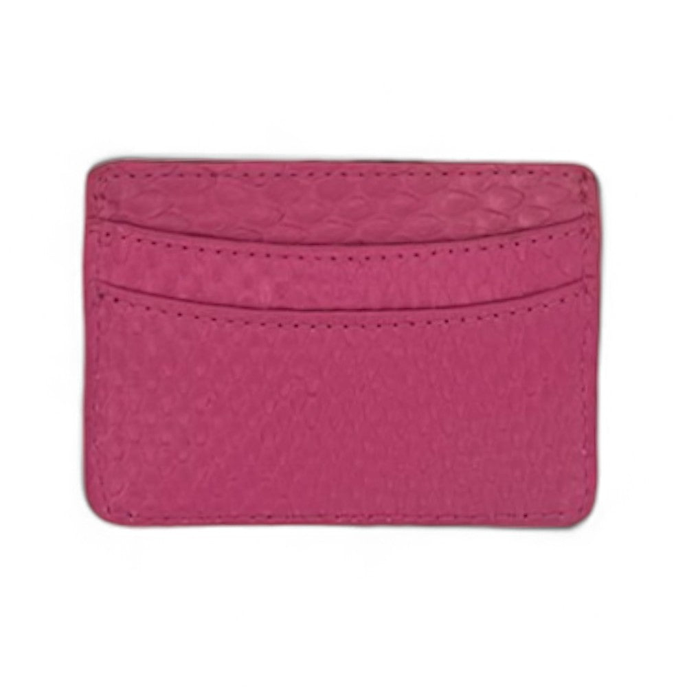 Lillian Wallet Python Barbie Pink