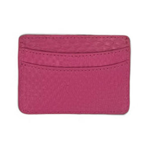 Lillian Wallet Python Barbie Pink